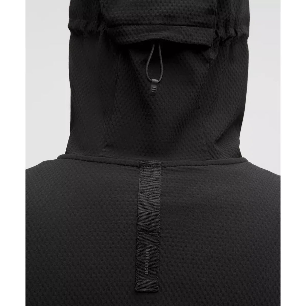 Lululemon Men's License to Train Textured Full Zip in Black