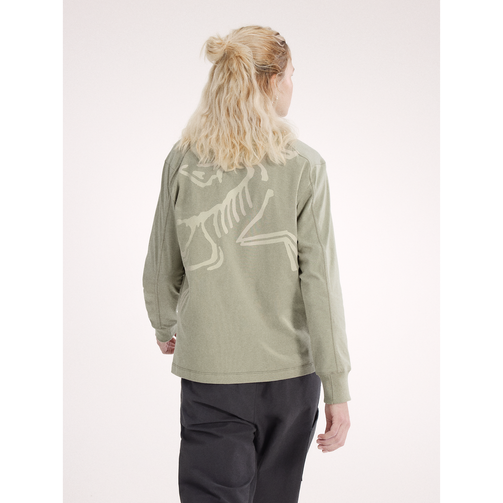 Arc'teryx Women's Kragg Cotton Bird Crew Neck Shirt LS