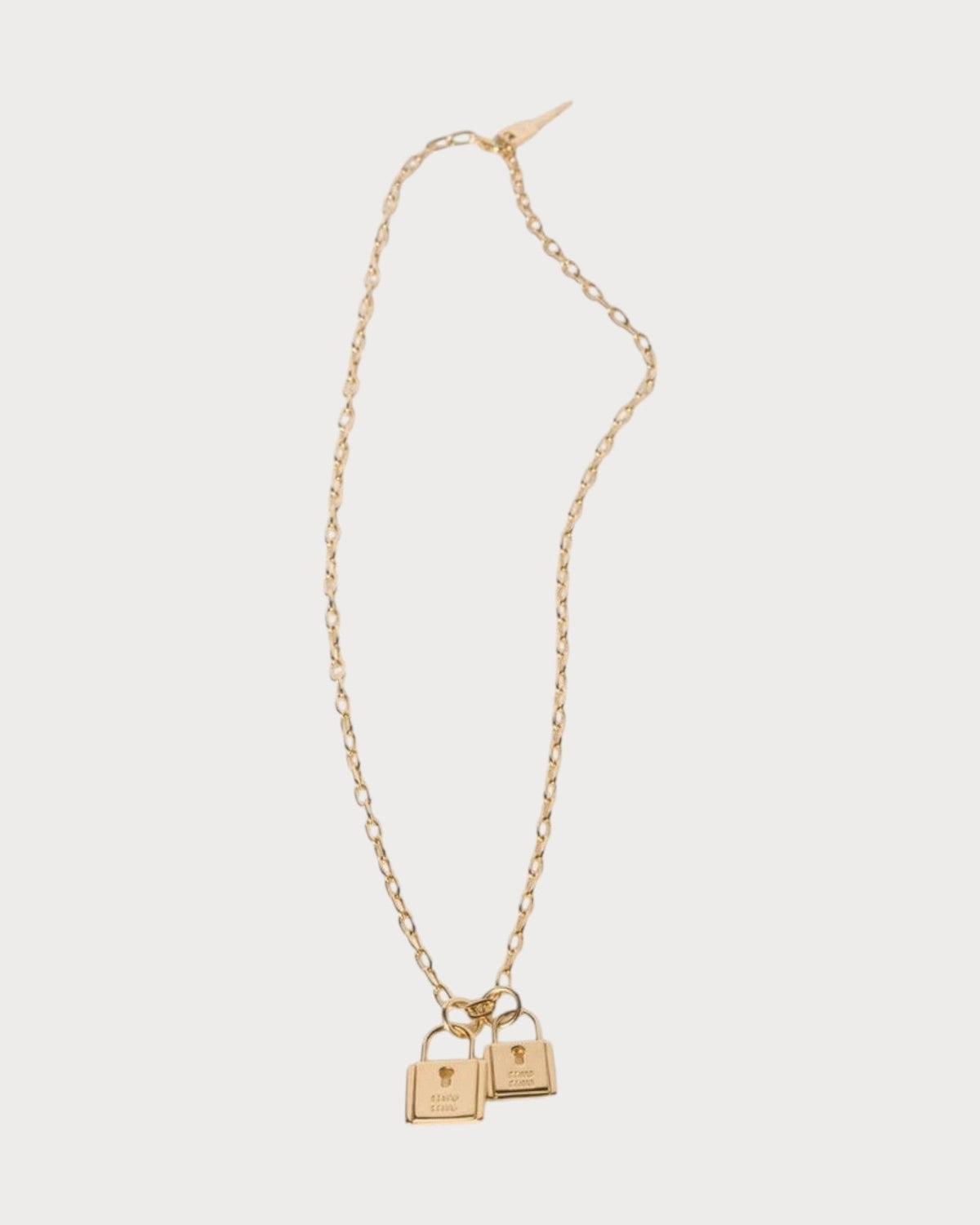 MIU MIU Metal Necklace(Gold)