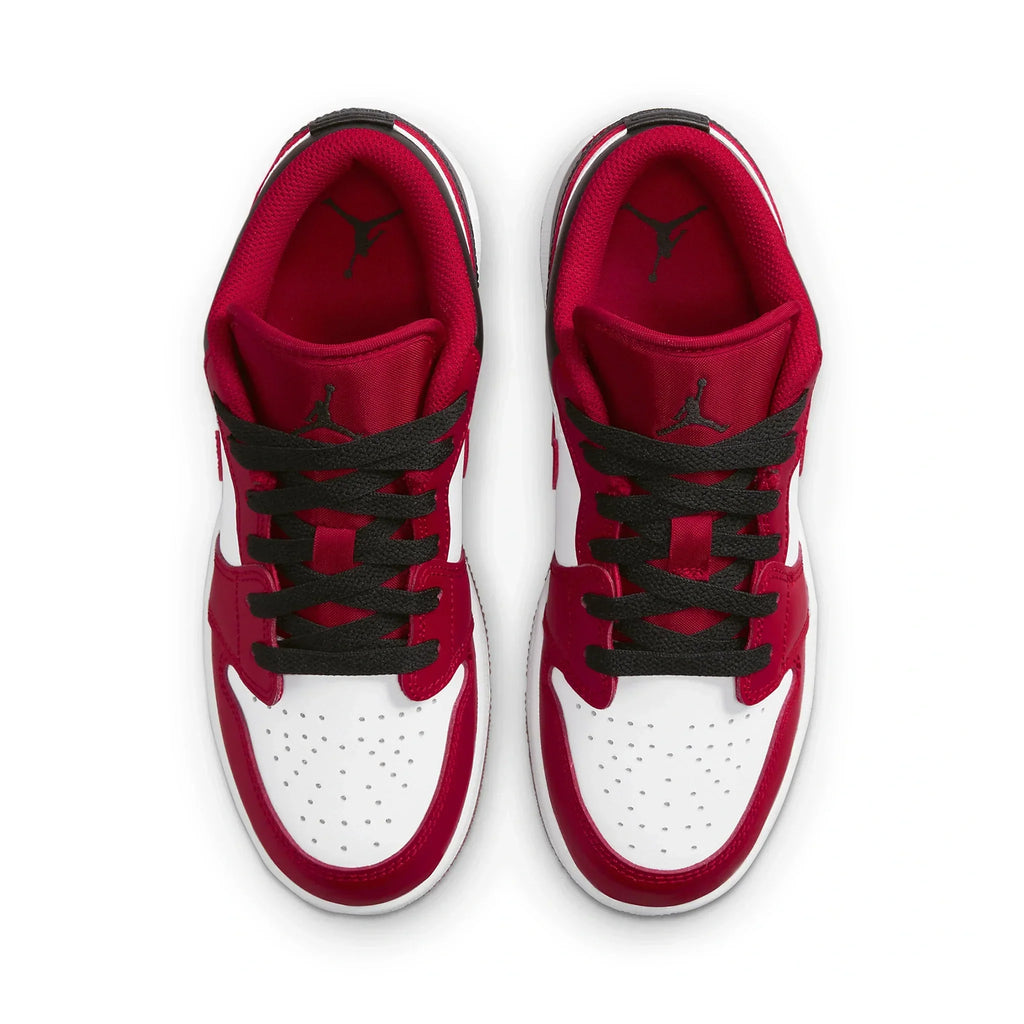 Air Jordan 1 Low Bulls (GS) Sneakers - Red