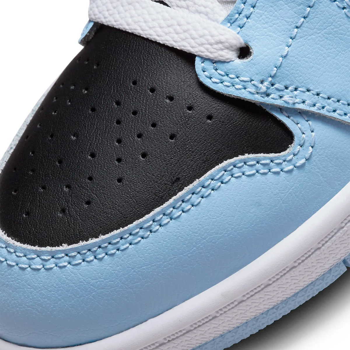 Air Jordan 1 Mid Ice Blue (2022) (PS) Sneakers - Grey
