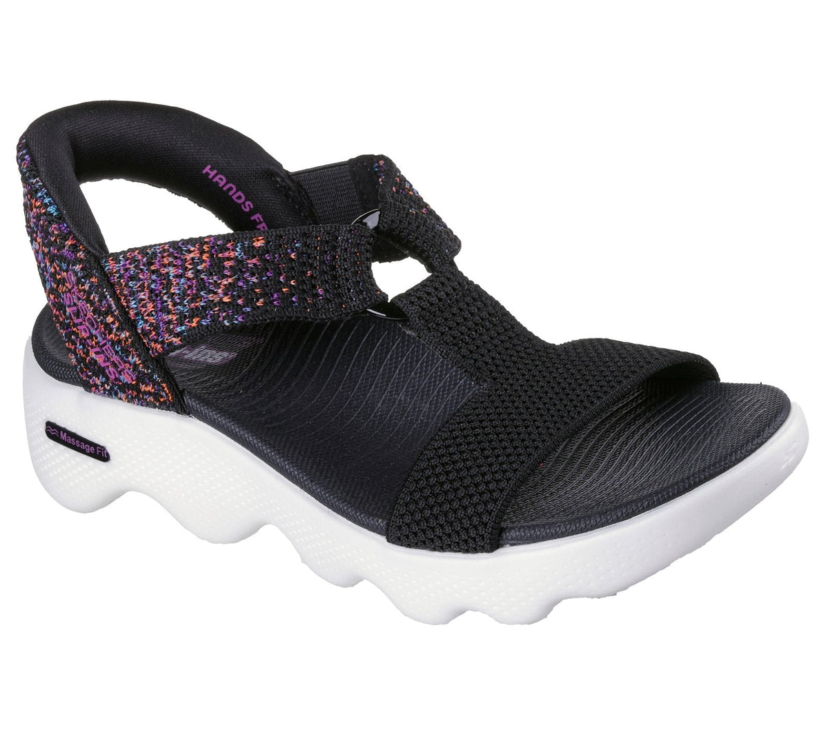 Skechers Slip-ins: GO WALK Massage Fit Sandal - Confetti Sky