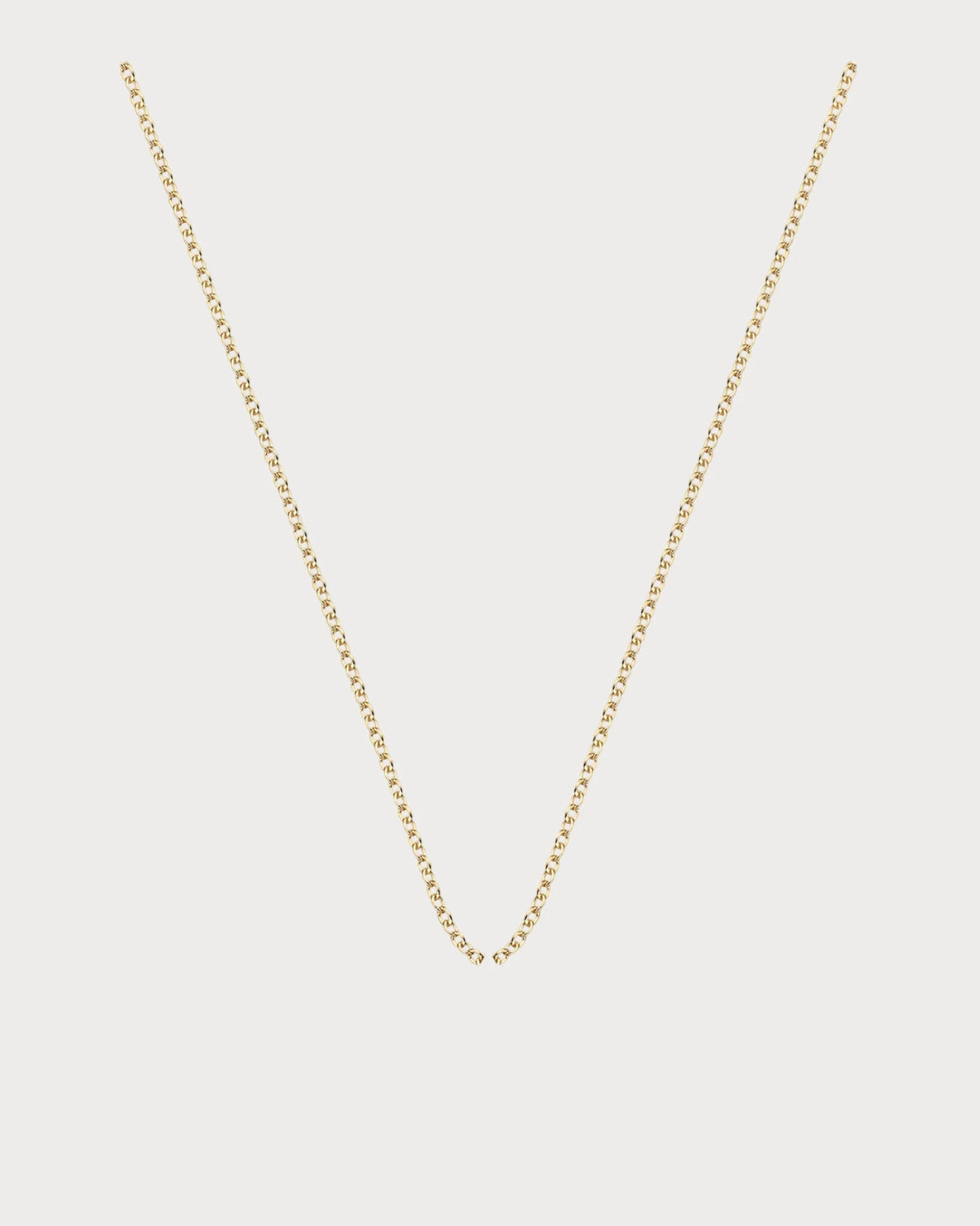 MONICA VINADER 18ct Yellow-Gold Plated Rolo Neck Chain(Gold)