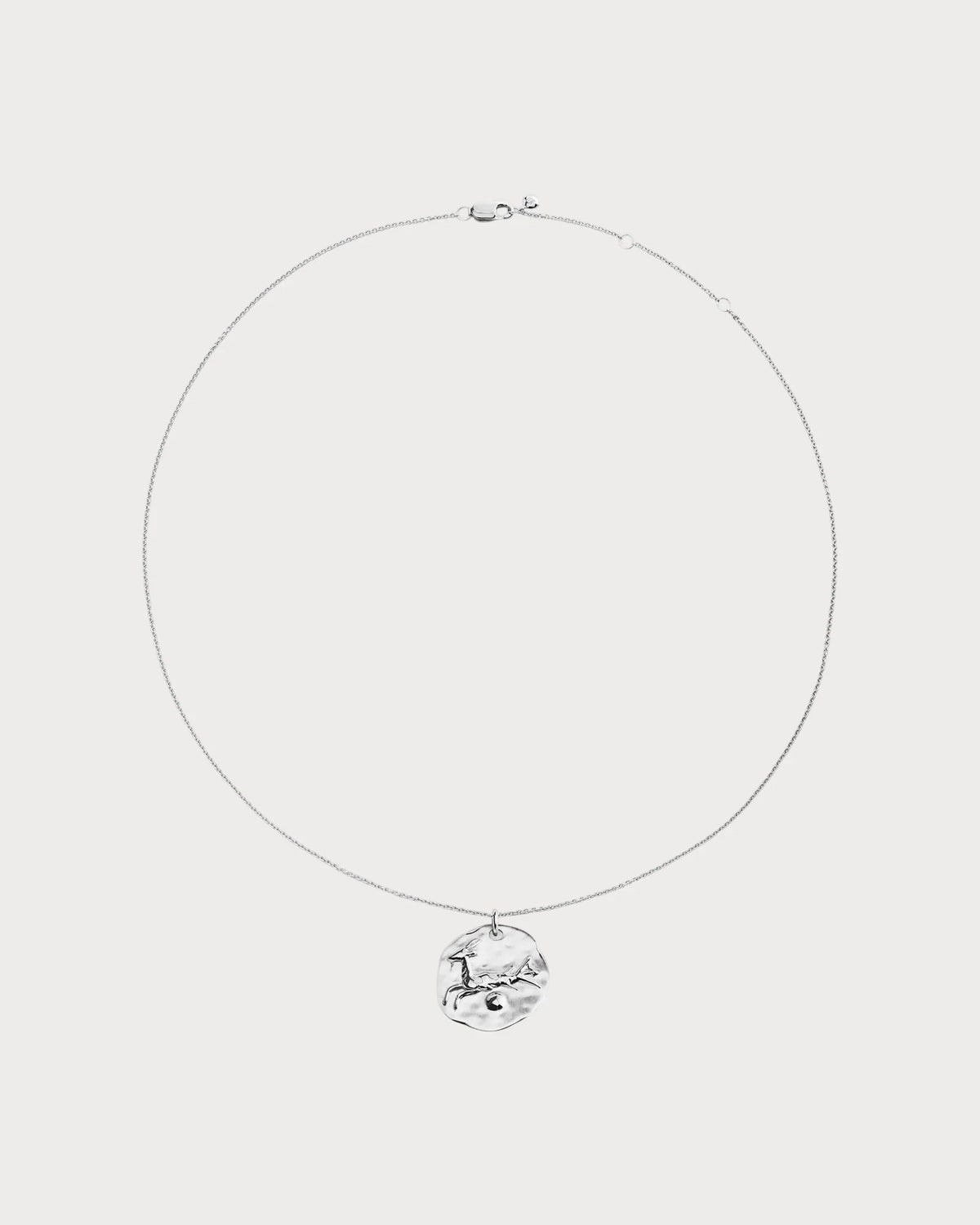 MONICA VINADER Capricorn Zodiac Sterling-Silver Pendant Necklace(Silver)